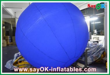 ลูกบอลลมสีฟ้ากลางแจ้งที่กำหนดเองด้วย 12 สีไฟ LED