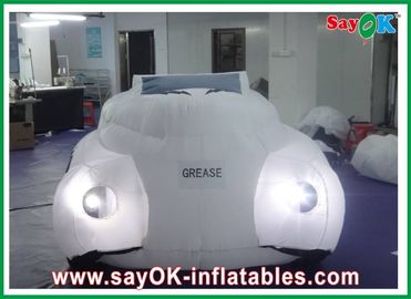 กิจกรรมโฆษณาที่กำหนดเอง Lenghth 3m Inflatable Car 2 หัว Led Bulbs