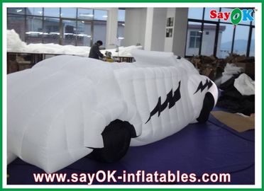 กิจกรรมโฆษณาที่กำหนดเอง Lenghth 3m Inflatable Car 2 หัว Led Bulbs