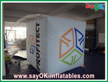 งานปาร์ตี้ฟอร์ดอ็อกฟอร์ดผลิตภัณฑ์แต่งยางแบบกำหนดเอง Advertsing Inflatable Cube