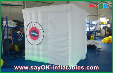 Photo Booth ตกแต่งงานแต่งงาน Blow Up Photo Booth, Portable Square Inflatable Picture Booth