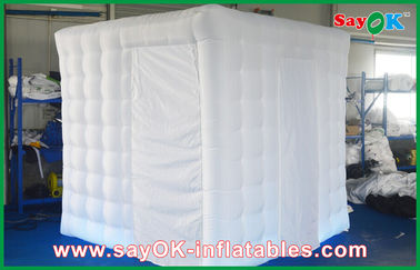 Photo Booth ตกแต่งงานแต่งงาน Blow Up Photo Booth, Portable Square Inflatable Picture Booth