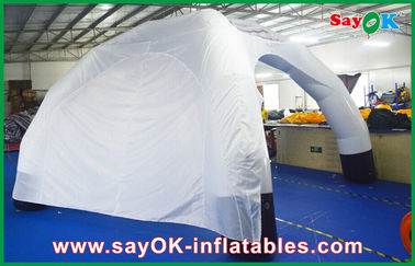 งานเลี้ยงสังสรรค์กลางแจ้ง Air Tight Inflatable Dome Tent Quadrangle / Hexahonal PVC สำหรับการโฆษณา