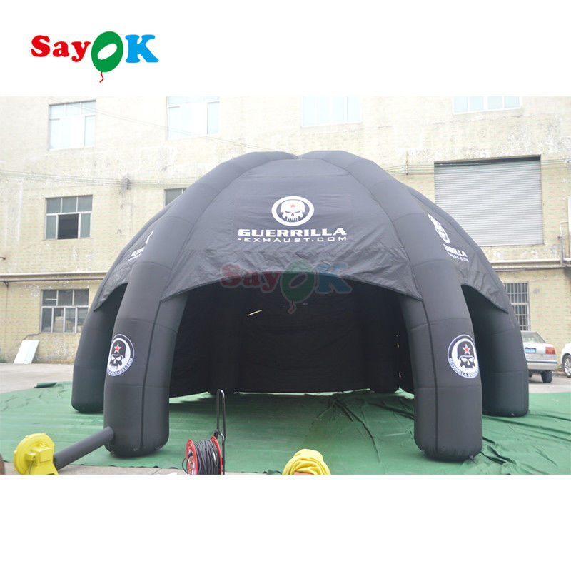 เต็นท์ Spider Inflatable แบบพกพา เต็นท์ Spider Dome แบบปรับแต่ง เต็นท์ Spider Inflatable Giant เต็นท์ Spider Inflatable สําหรับโปรโมชั่น