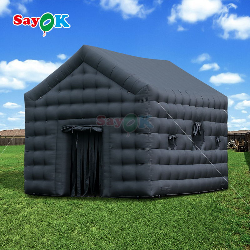 คลับกลางคืน 18 ฟุต แบบปนเปียก ค่ายไดสโก้แบบปนเปียก คลับกลางคืนแบบพกพาสําหรับงานเลี้ยงกลางแจ้ง