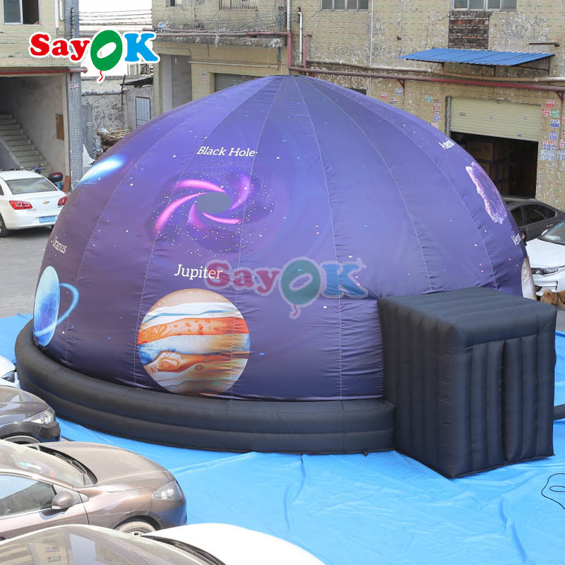 Customized Size Inflatable Planetarium Dome with Professional Projection Fabric and Free 3D Design