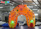 Oxford Cloth LED Light Inflatable Arch Tent Colorful Christmas Decoration For Promotion