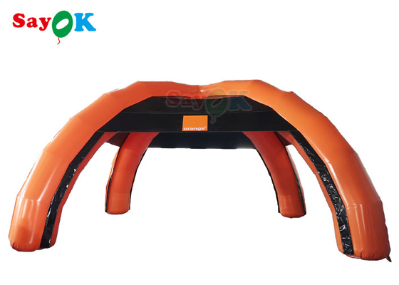 เต็นท์โดมเหตุการณ์ที่กำหนดเอง PVC Giant Inflatable Air Tent โครงสร้างรองรับ Blow Up Spider Tent