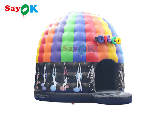 Tarpaulin เต็นท์เป่าลมพร้อมไฟ LED PVC Party Tent Advertising