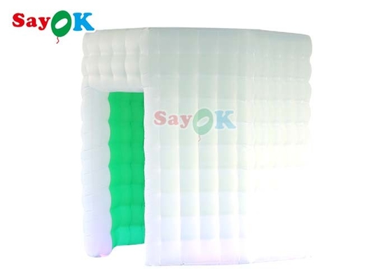 บูธภาพถ่ายพอง 210D สำหรับนิทรรศการ 2.4x2.4x2.4mH