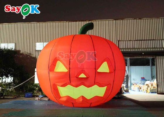 16.4FT Giant Halloween Outdoor Inflatable Pumpkin Decorations การพิมพ์ดิจิตอล