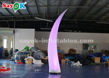 2.5m LED งาช้างพองกับ 16 ไฟเปลี่ยนสีสำหรับตกแต่งงานแต่งงาน