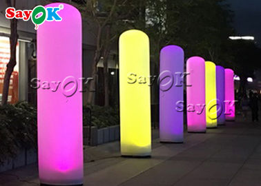 ที่กำหนดเองสีขาวนำโคมไฟพองเสารุ่นสำหรับการตกแต่ง