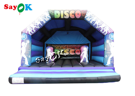 PVC Tarpualin Dj Inflatable Disco Dome Bouncer สำหรับสนามหลังบ้าน