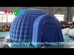 หอเต็นท์ Igloo Dome แบบอัดอัดด้วย LED Light Blower พาร์ตี้โปรโมชั่น