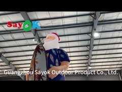 โมเดลคริสต์มาสต์ฮาวายน ดีคราชั่นคริสต์มาสต์ ซานตาคลอสบนชายหาด