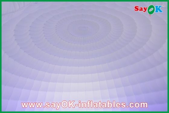 เต็นท์ลมลม OD 5m เต็นท์ลมลมอากาศ สีขาว เต็นท์ลมลมกลอง สําหรับการแสดง