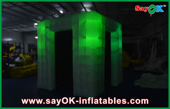 บูธภาพถ่ายทำให้พองเช่าแสงที่ทนทานระเบิดบูธภาพถ่ายห้างสรรพสินค้าสำหรับงานปาร์ตี้