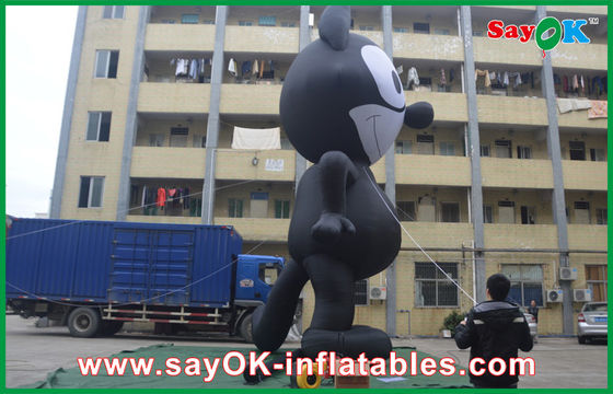 บล๊อฟอัพตัวละครการ์ตูน 5M ผ้าอ๊อกซ์ฟอร์ด ตัวละครการ์ตูน inflatable ของเล่น inflatable สําหรับการแสดงการค้า