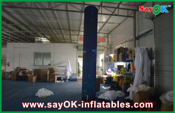 4m Decoration / Advertising Inflatable Columns กับ Hangouts 500w Bulbs