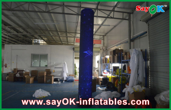 4m Decoration / Advertising Inflatable Columns กับ Hangouts 500w Bulbs