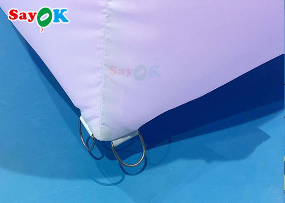 รถยนต์ 8x8x4m กลางแจ้ง ผ้าห่มอากาศสีขาว สําหรับงานปาร์ตี้ที่มีความสุข