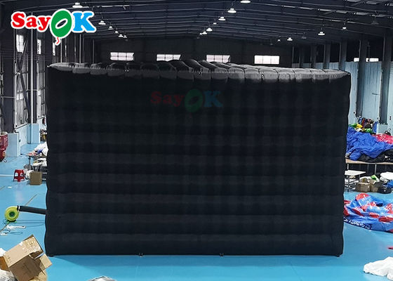 หอเต็นท์แบบลูกบาศกัด แบบยืดหยุ่น หอเต็นท์แบบอากาศแบบอัดอัดอัดอัดด้วยไฟ LED หอเต็นท์ที่ลุกขึ้น