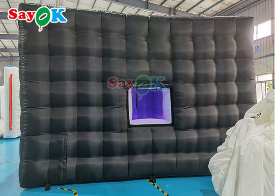 ห้องเต็นท์คลับกลางคืนแบบอัดอากาศ แบบอัดอากาศ พร้อมแสง Led งานปาร์ตี้ตกแต่ง ห้องเต็นท์อากาศแบบอัดอากาศ