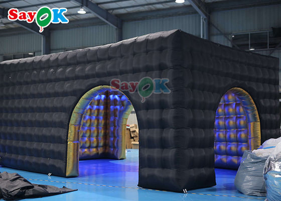 โฆษณา คลับกลางคืน เต็นท์ลูกเต๋าแบบอัดลม เต็นท์อากาศแบบอัดลม