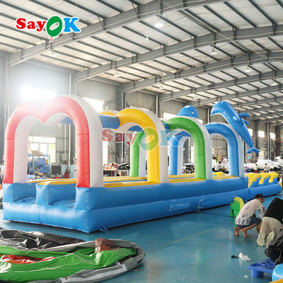 39ft สีน้ําเงินสไลด์ สําหรับขาย ขายขนาดใหญ่การค้า inflatable สไลด์น้ําเมืองยาวสําหรับเด็ก