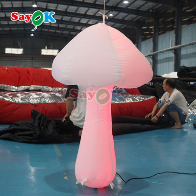 3.2FT แสงเห็ดหมอกอัดลม ประดับคริสต์มาสต์ Led Mushroom Inflatable