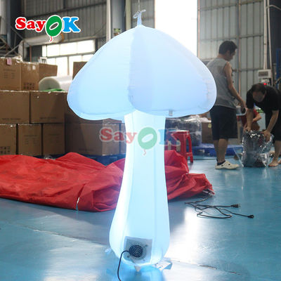 3.2FT แสงเห็ดหมอกอัดลม ประดับคริสต์มาสต์ Led Mushroom Inflatable
