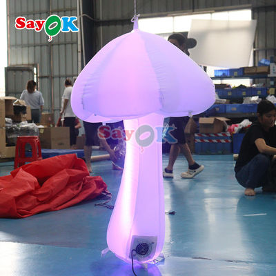 3.2FT แสงเห็ดหมอกอัดลม ประดับคริสต์มาสต์ Led Mushroom Inflatable