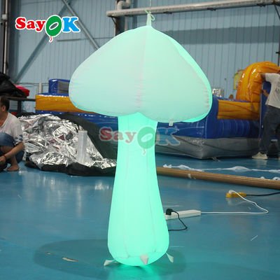 3.2FT แสงเห็ดหมอกอัดลม ประดับคริสต์มาสต์ Led Mushroom Inflatable
