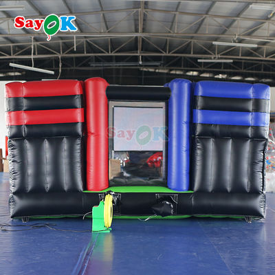 Commercial Inflatable Combo Slide Double Inflatable Bounce House Giant Inflatable Slide สําหรับการใช้งานกลางแจ้ง