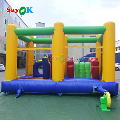 Sayok Commercial Bounce House อุปกรณ์อัดลม อัดลมปราสาท อัดลมภายนอก อัดลมสําหรับงานปาร์ตี้