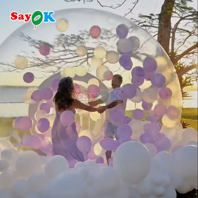 เต็นท์อากาศ บ้านบอลลูนแบบปรับปรุงสําหรับกิจกรรมกลางแจ้งและงานเลี้ยง