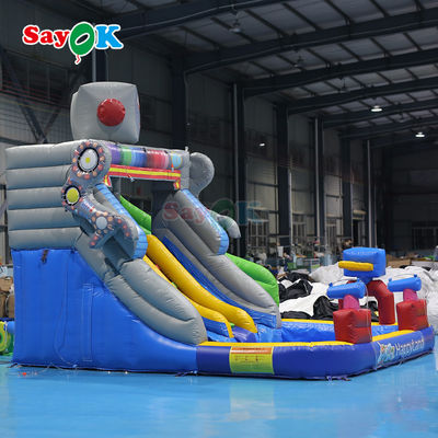 สนามเด็กกลางแจ้งขนาดใหญ่ ปราสาทกระโดด หัวข้อการ์ตูน กระโดด Bouncer