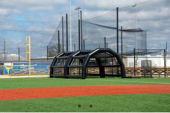 โรงงาน เครือบาสบอลแบบอัดลม หลังคากลางแจ้ง เต็นท์ตักกันน้ํา สนามกีฬาแบบอัดลม สนามบาสบอล เต็นท์ฝึกสนามให้เช่า