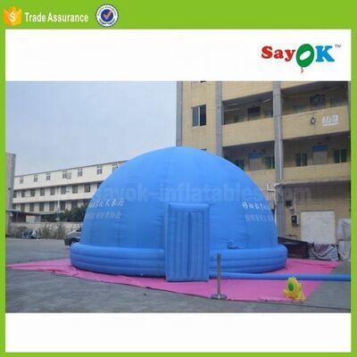 ขนาดเล็ก พกพา Inflatables โพลเนตารีਅਮเต็นท์ 360 โปรเจกชั่น inflatable Dome Tent สําหรับการสอน