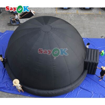 Sayok Outdoor Waterproof Blow up Inflatable Dome Tent ห้องหนังดาวจักรวาลสําหรับการเรียนการสอน