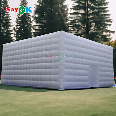 ซายอ็อก ปรับปรุง 100 คน ขาว Oxford Fabric Cube กิจกรรม LED Tent ขายเต็นท์ปาร์ตี้อัดอัด