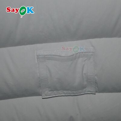 เต็นท์โดมดาราศาสตร์ OEM เต็นท์โดม 3 มิติ โรงภาพยนตร์ดิจิทัลเคลื่อนที่ เครื่องฉายดาว เต็นท์โดมพองลม Planetarium พร้อมฝาครอบ