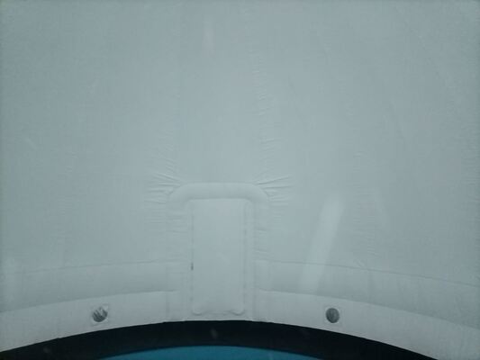 เต็นท์ฉายภาพแบบพกพาแบบอัดลม โปแลนเตอเรียมโดม แบบกันไฟ สําหรับโรงเรียน