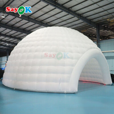 ไฟ LED ห้องเต็นท์โดมแบบอัดน้ําแบบอัดลม มีขนาดปรับเปลี่ยนได้ สําหรับงานกลางแจ้ง