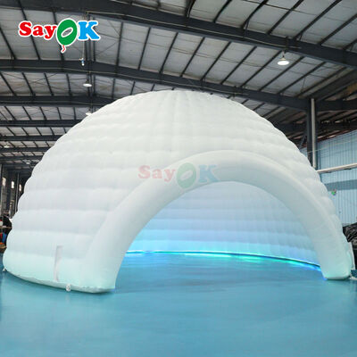 ไฟ LED ห้องเต็นท์โดมแบบอัดน้ําแบบอัดลม มีขนาดปรับเปลี่ยนได้ สําหรับงานกลางแจ้ง