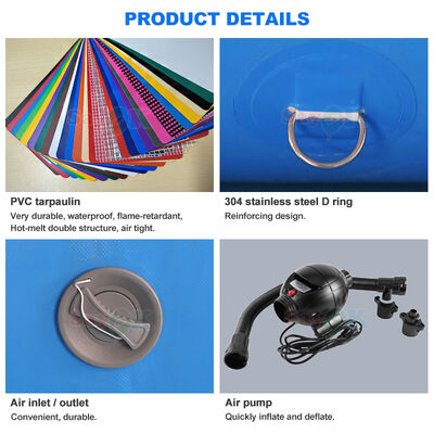 Waterproof Airtight Flame-Retardant PVC Inflatable Pool Tent for Outdoor Events