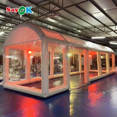 เต็นท์สระว่ายน้ำเป่าลม PVC กันน้ำ กันอากาศ และหน่วงไฟ สำหรับกิจกรรมกลางแจ้ง