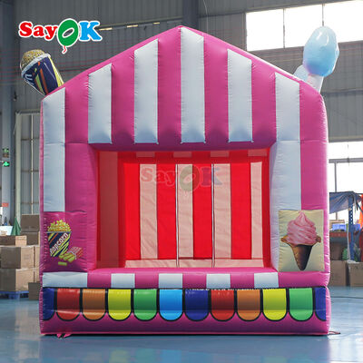เต็นท์ป๊อปคอร์นเป่าลมพร้อมโลโก้สั่งทำพิเศษพร้อมผ้าใบกันน้ำ PVC สำหรับกิจกรรมกลางแจ้งแบบพกพา