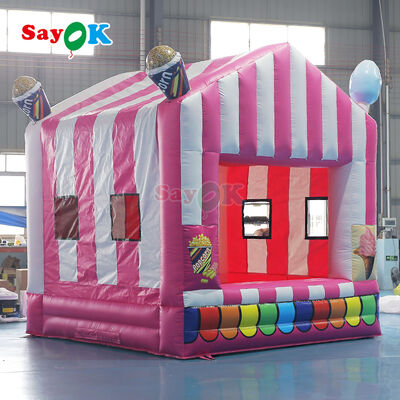 เต็นท์ป๊อปคอร์นเป่าลมพร้อมโลโก้สั่งทำพิเศษพร้อมผ้าใบกันน้ำ PVC สำหรับกิจกรรมกลางแจ้งแบบพกพา
